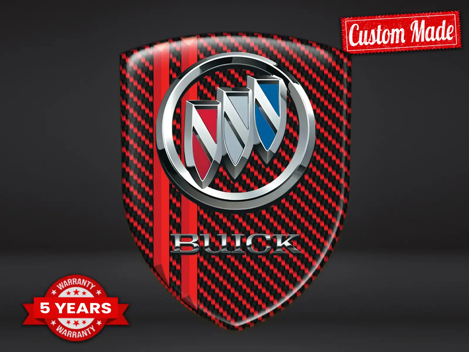 Buick Impermeabile Etichetta Adesiva Stile Top Professionale